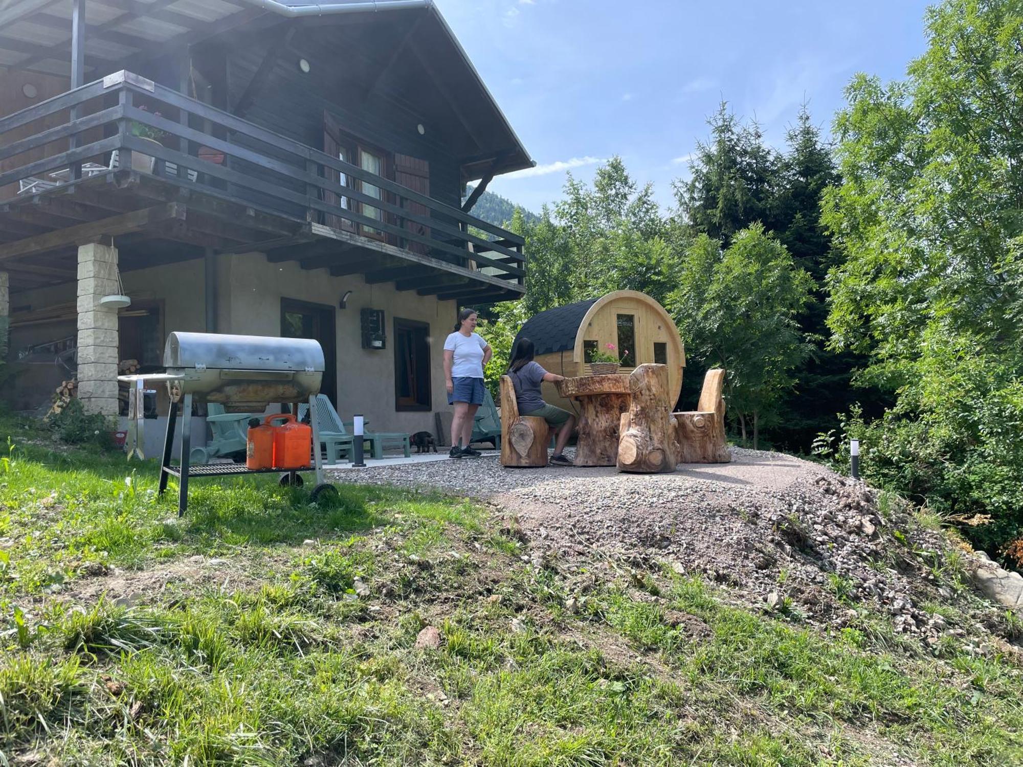 Le Chalet Du Coeur Митлах Экстерьер фото
